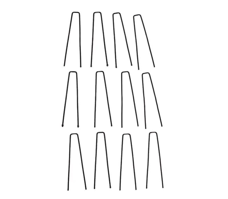 Bunheads, Haarnadeln mit einer Länge von 6,4 cm – Schwarz