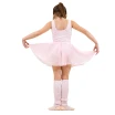Capezio Kinder-Balletttrikot mit Gürtel, breite Träger – Rosa – light pink Capezio Kinder-Balletttrikot mit Gürtel, breite Träger – Rosa – light pink