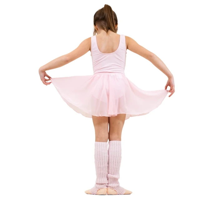 Capezio, Kinderanzug mit breiten Trägern Capezio Kinder-Balletttrikot mit Gürtel, breite Träger – Rosa – light pink