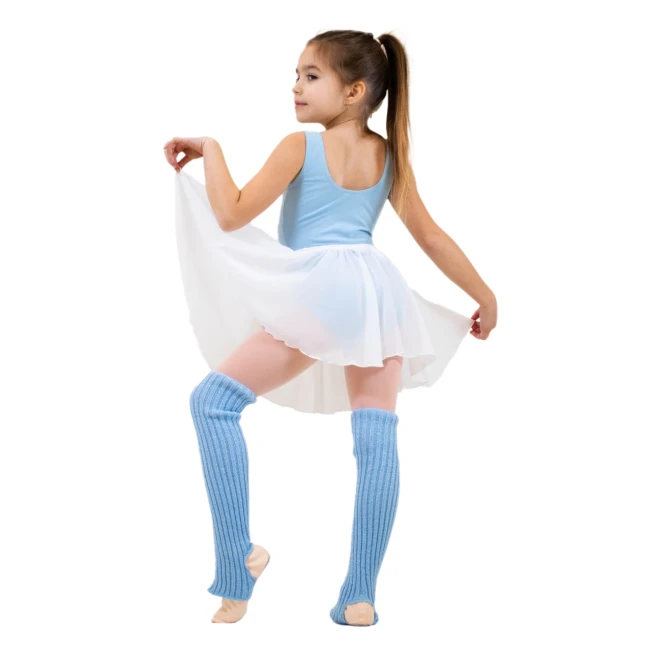 Capezio Kinder-Balletttrikot mit Gürtel, breite Träger – Hellblau Capezio Capezio Kinder-Balletttrikot mit Gürtel, breite Träger – Hellblau Capezio