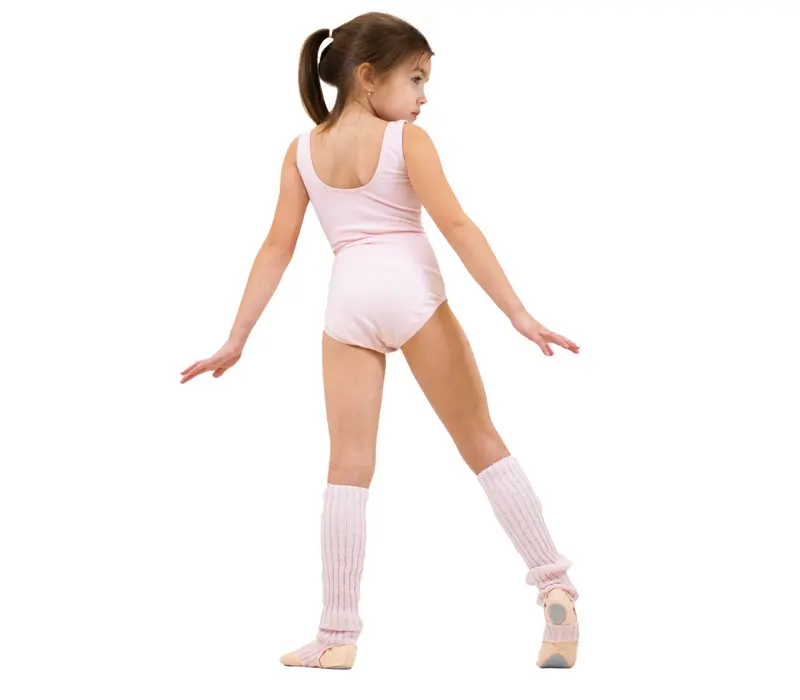 Capezio Kinder-Balletttrikot mit Gürtel, breite Träger – Rosa – light pink Capezio Kinder-Balletttrikot mit Gürtel, breite Träger – Rosa – light pink