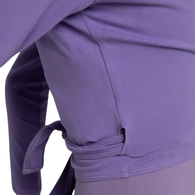 Capezio Cross-Over-Top, Warm-up-Top für Mädchen - Dusty Pink Capezio