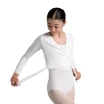 Capezio Cross-Over-Top, Warm-up-Top für Mädchen - Dusty Pink Capezio