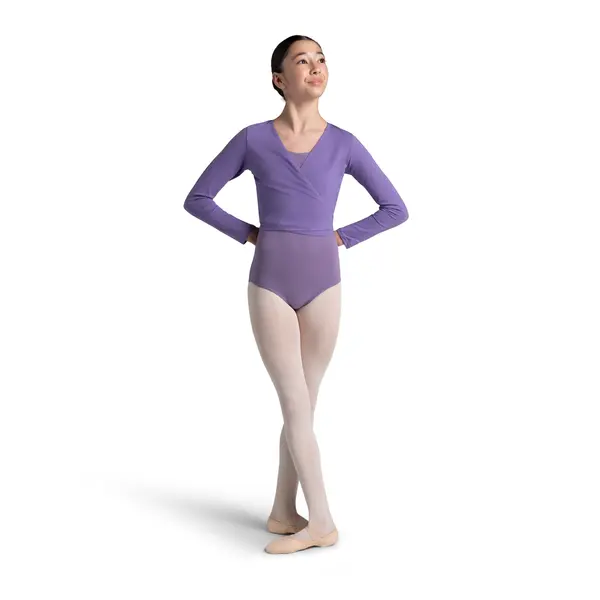 Capezio Cross-Over-Top, Warm-up-Top für Mädchen Capezio Cross-Over-Top, Warm-up-Top für Mädchen