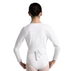 Capezio Cross-Over-Top, Warm-up-Top für Mädchen - Dusty Pink Capezio