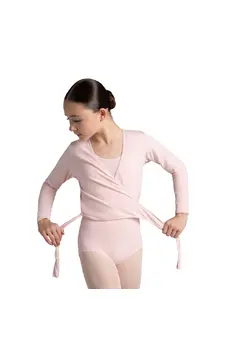 Capezio Cross-Over-Top, Warm-up-Top für Mädchen 