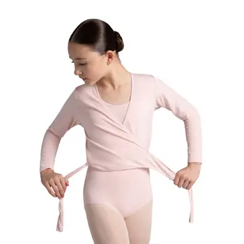 Capezio Cross-Over-Top, Warm-up-Top für Mädchen 