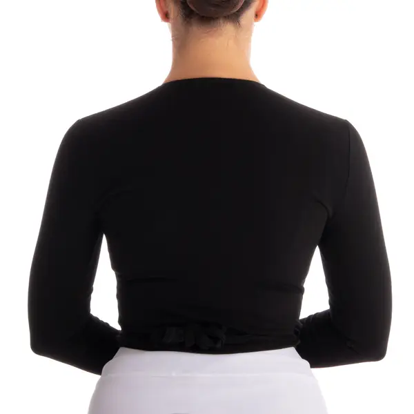 Capezio Cross-over-Top, Damen-Aufwärm-Top 