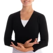 Capezio Cross-over-Top, Damen-Aufwärm-Top Capezio Cross-over-Top, Damen-Aufwärm-Top