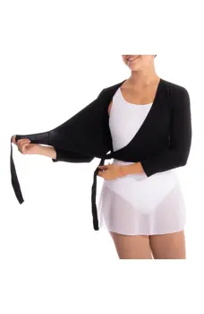 Capezio Cross-over-Top, Damen-Aufwärm-Top 