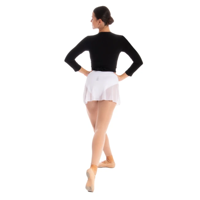 Capezio Cross-over-Top, Damen-Aufwärm-Top Capezio Cross-over-Top, Damen-Aufwärm-Top