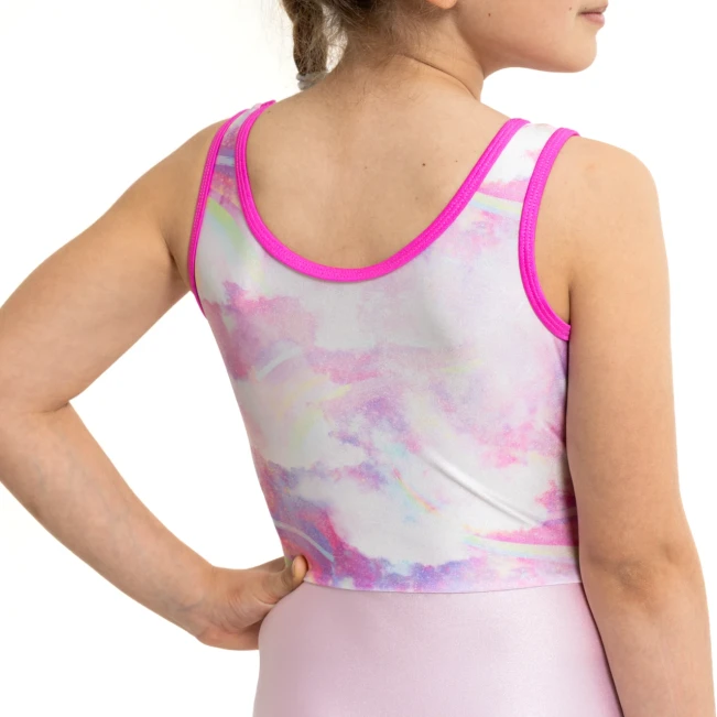 Capezio Candy Cloud Leotard, Gymnastikanzug für Mädchen Capezio Candy Cloud Leotard, Gymnastikanzug für Mädchen
