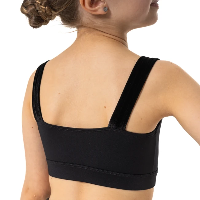 Capezio Catherine Top, Crop-Top für Mädchen Capezio Catherine Top, Crop-Top für Mädchen - Schwarz