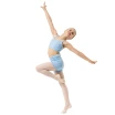 Capezio Catherine Top, Crop-Top für Mädchen - Hellblau Capezio