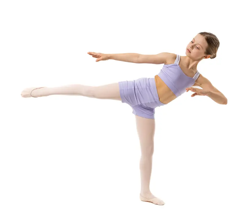 Capezio Charlotte Short, Mädchen-Shorts Capezio Charlotte Short, Mädchen-Shorts – Violett – Lavender