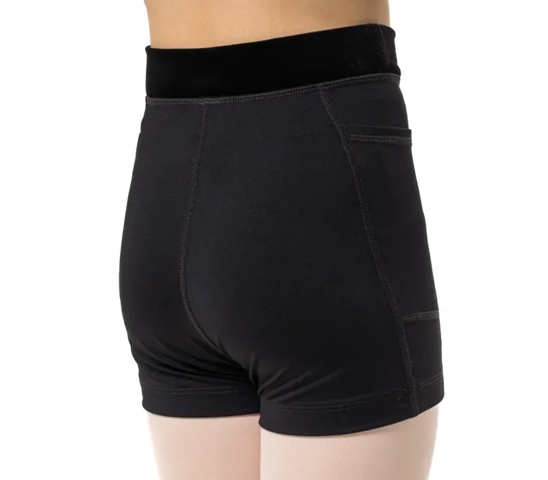 Capezio Charlotte Short, Mädchen-Shorts - Schwarz