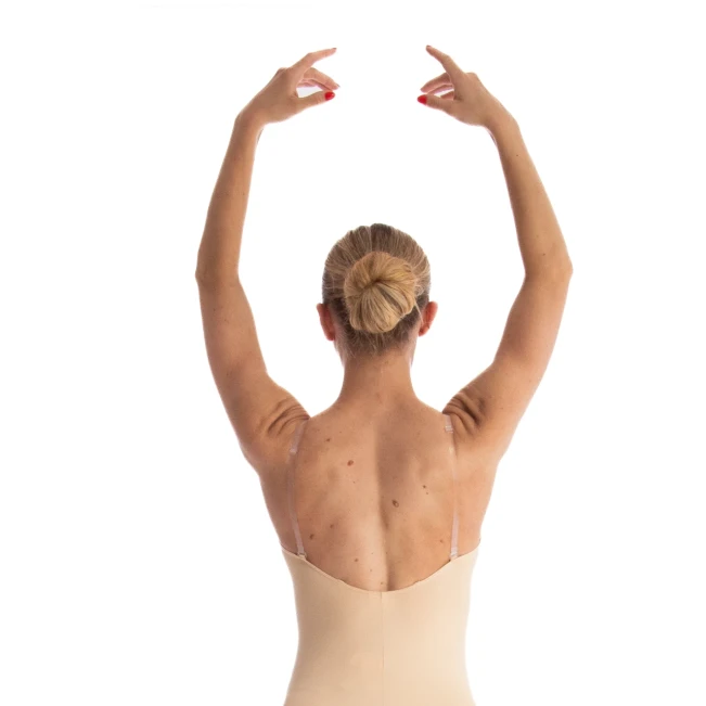 Capezio Camisole Clear Straps, Damen-Unteranzug Capezio Camisole Clear Straps, Damen-Unteranzug