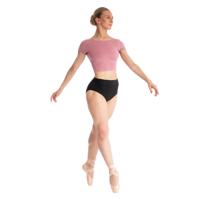 Capezio Clover Crop Top, Damentop Capezio Clover Crop Top, Damentop