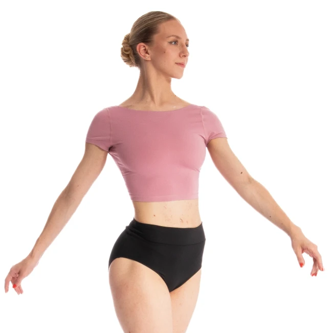 Capezio Clover Crop Top, Damentop Capezio Clover Crop Top, Damentop