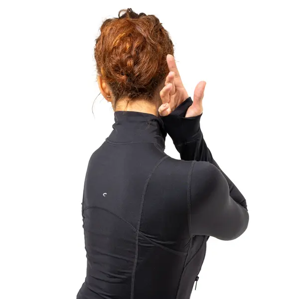 Capezio, Damen-Sweatjacke mit Reißverschluss 