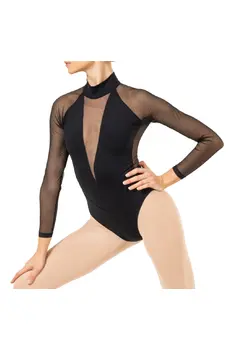 Capezio Soft Elegance Long Sleeve, Damen-Trikot 
