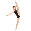 Capezio Elizabeth Trikot, Turnanzug für Mädchen - Schwarz Capezio Elizabeth Trikot, Turnanzug für Mädchen - Schwarz
