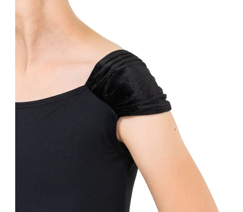 Capezio Elizabeth Trikot, Turnanzug für Mädchen - Schwarz