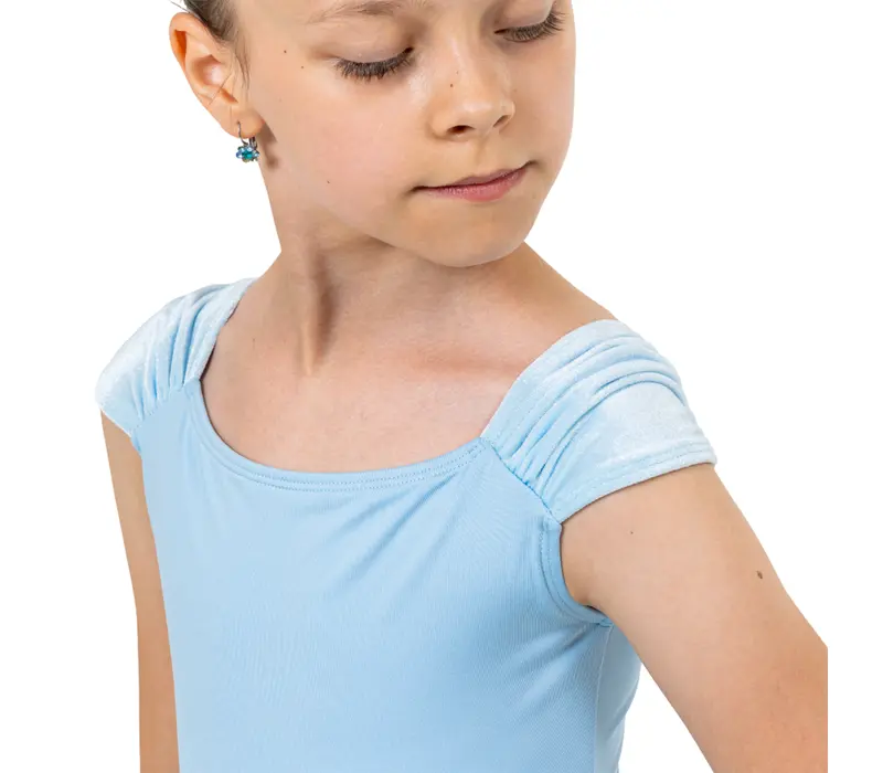 Capezio Elizabeth Trikot, Balletttrikot für Mädchen - Hellblau Capezio