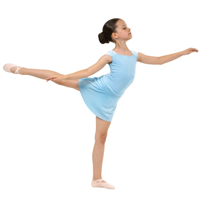 Capezio Elizabeth Trikot, Balletttrikot für Mädchen - Hellblau Capezio Capezio Elizabeth Trikot, Balletttrikot für Mädchen - Hellblau Capezio