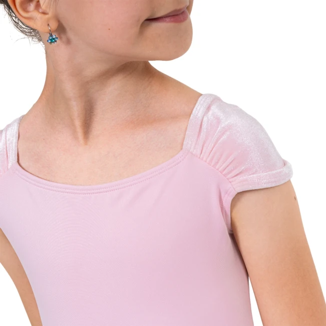 Capezio Elizabeth Leotard, Trikot für Mädchen Capezio Elizabeth Trikot, Ballettanzug für Mädchen – Rosa Capezio