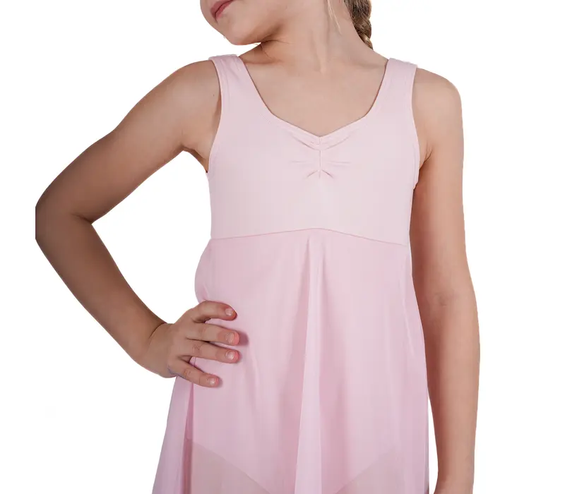Capezio Empire dress, Mädchen-Ballettkleid Capezio Empire-Kleid, Ballettkleid für Mädchen – Capezio Rosa