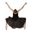 Capezio Empire Ballettkleid für Damen - Schwarz Capezio Empire Ballettkleid für Damen - Schwarz