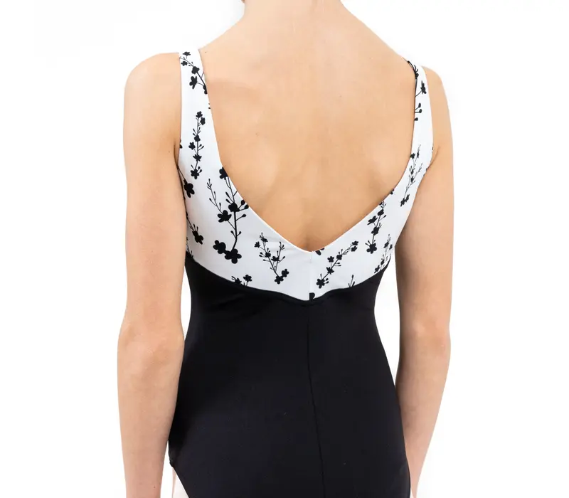 Capezio Cest La Vie Étoile Leotard, Mädchen-Trikot mit breiteren Trägern - Cascading Florals Capezio