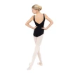 Capezio Cest La Vie Étoile Leotard, Mädchen-Trikot mit breiteren Trägern - Schwarz