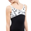 Capezio Cest La Vie Étoile Leotard, Mädchen-Trikot mit breiteren Trägern - Cascading Florals Capezio