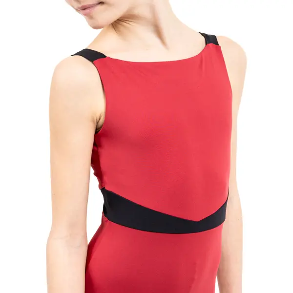 Capezio C'est La Vie Fleur, Mädchen-Turnanzug mit breiteren Trägern