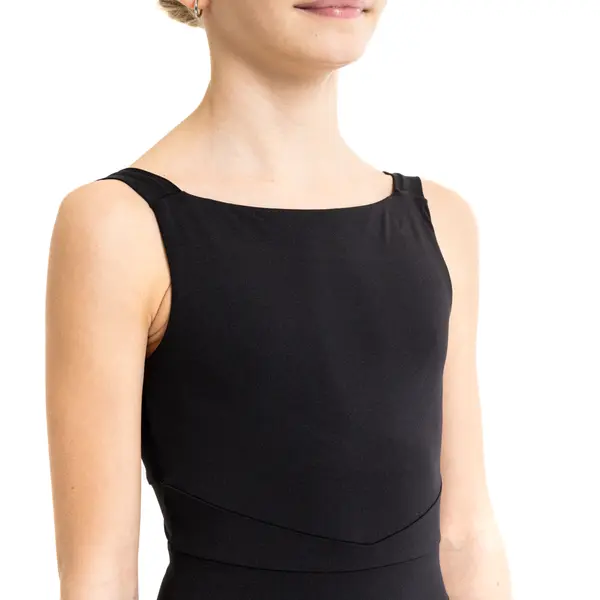 Capezio C'est La Vie Fleur, Mädchen-Turnanzug mit breiteren Trägern