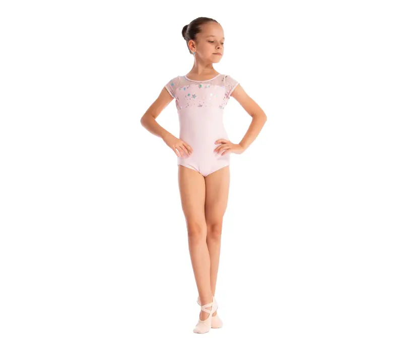 Capezio Galaxy, Kindertrikot mit kurzem Ärmel Capezio Galaxy, Kindertrikot mit kurzen Ärmeln - Rosa- Pink