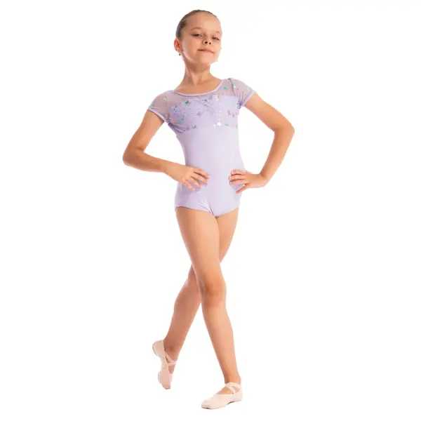 Capezio Galaxy, Kindertrikot mit kurzem Ärmel 