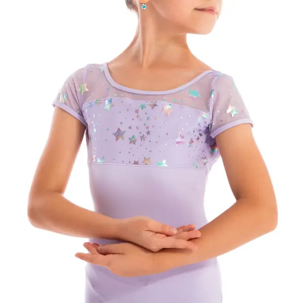 Capezio Galaxy, Kindertrikot mit kurzem Ärmel 