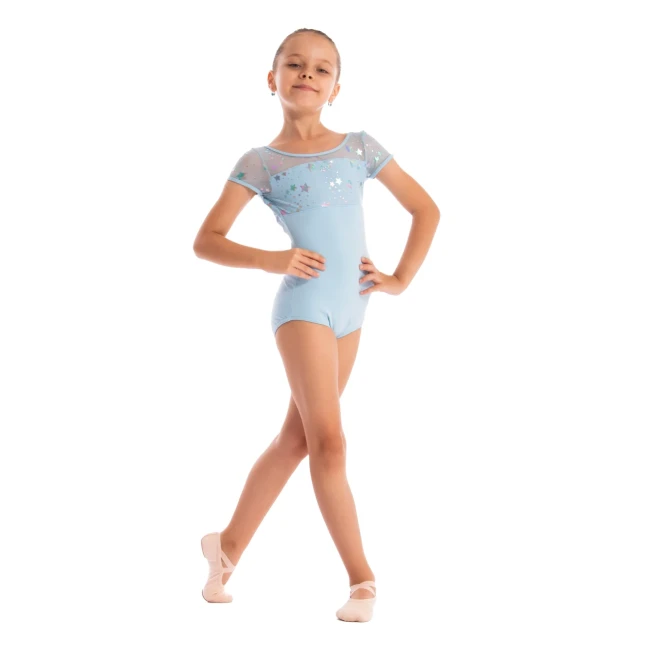 Capezio Galaxy, Kindertrikot mit kurzem Ärmel Capezio Galaxy, Kindertrikot mit kurzem Ärmel