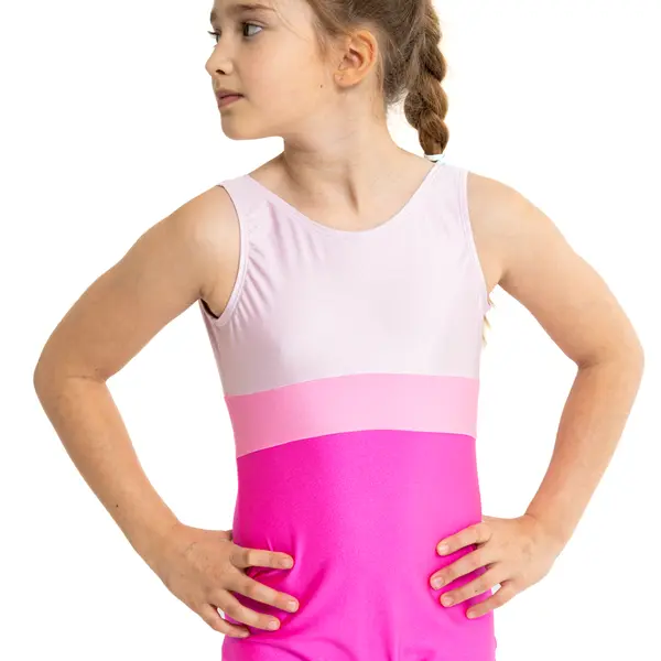 Capezio Galaxy Biketard, kurzer Ganzanzug für Mädchen