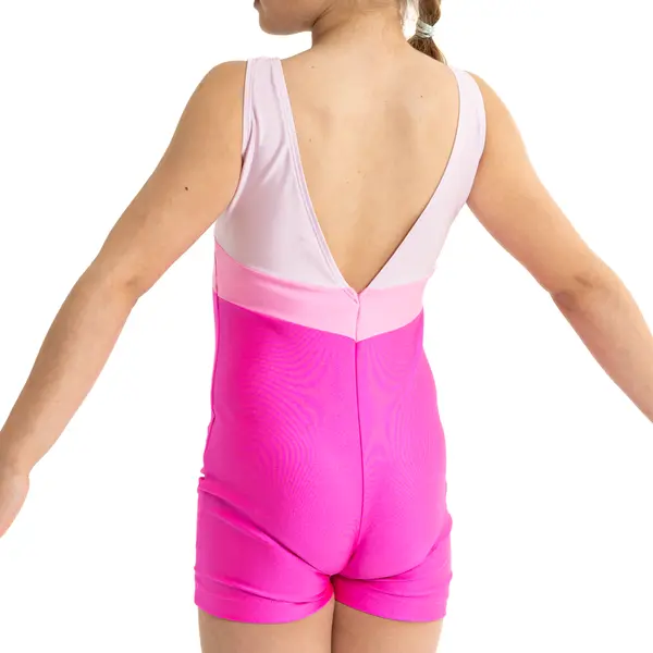 Capezio Galaxy Biketard, kurzer Ganzanzug für Mädchen