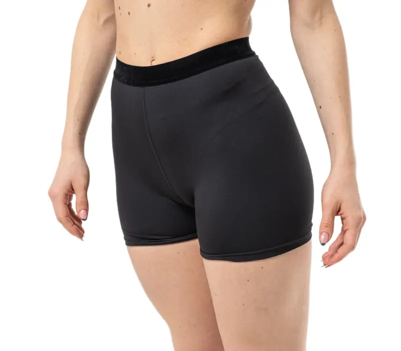 Capezio Glamour Short, Damen-Shorts - Schwarz