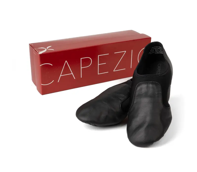 Capezio Glove Jazzschuhe, Damen-Jazzschuhe mit ergonomischer Form - Schwarz
