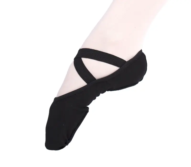 Capezio HANAMI, Kinder-Ballettschläppchen - Schwarz