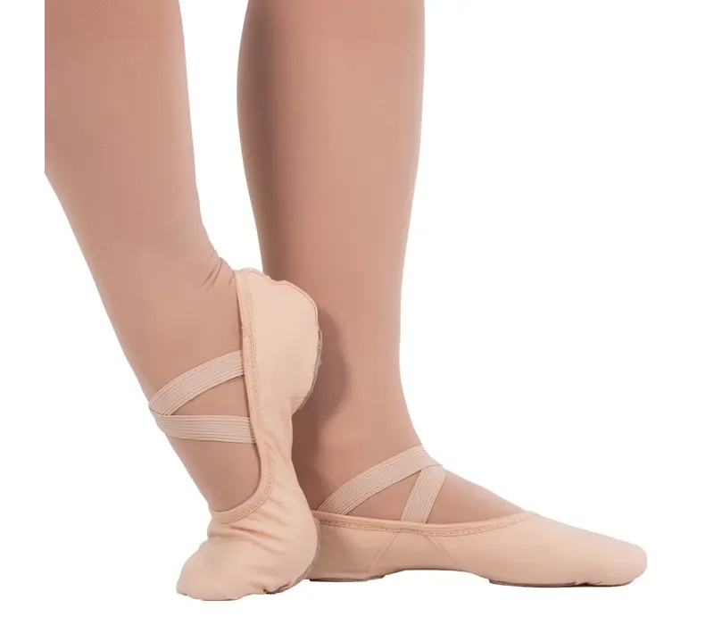 Capezio HANAMI, Ballettschuhe Capezio HANAMI, Ballettschläppchen – Hellrosa Capezio