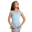 Capezio Opal, Mädchen-Trikot mit Röckchen – Hellblau Capezio Capezio Opal, Mädchen-Trikot mit Röckchen – Hellblau Capezio