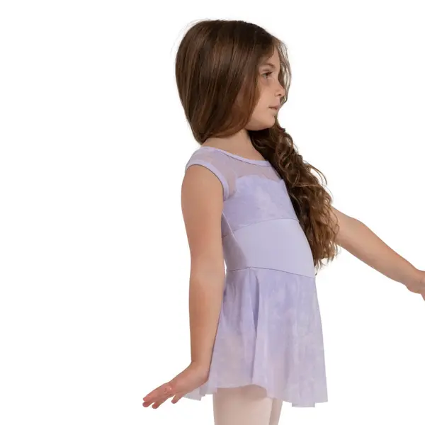 Capezio Opal, Mädchen-Trikot mit Röckchen