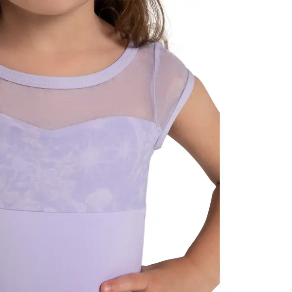 Capezio Opal, Mädchen-Trikot mit Röckchen